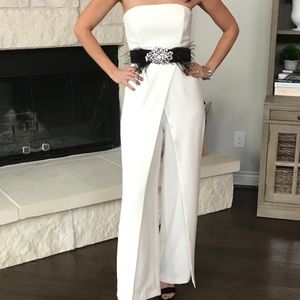 Split Leg Jumpsuit New With Tags